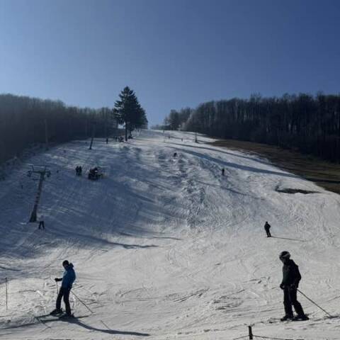 The slope is free again for the public